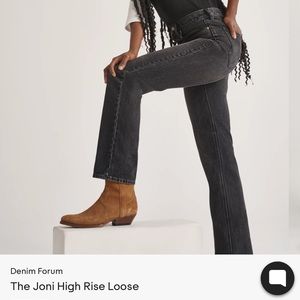 Aritzia Denim Forum Joni High Rise Loose